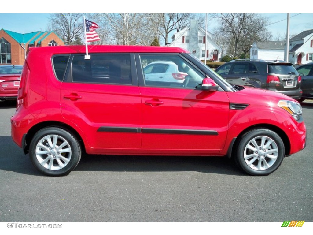 Molten Red 2012 Kia Soul + Exterior Photo #61872561