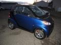 Blue Metallic 2008 Smart fortwo passion coupe Exterior