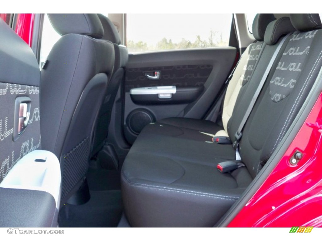 Black Soul Logo Cloth Interior 2012 Kia Soul + Photo #61872766