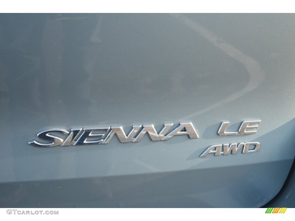 2006 Sienna LE AWD - Blue Mirage Metallic / Stone Gray photo #26