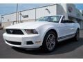 Performance White 2011 Ford Mustang V6 Premium Convertible Exterior