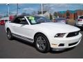 2011 Performance White Ford Mustang V6 Premium Convertible  photo #33