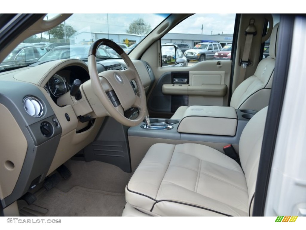 Light Parchment/Espresso Interior 2007 Lincoln Mark LT SuperCrew Photo #61873524