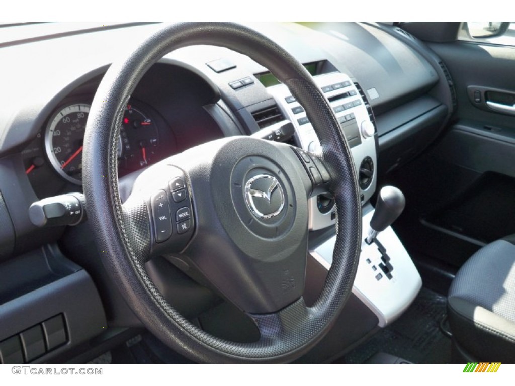 2006 MAZDA5 Sport - Whitewater Pearl / Black photo #17