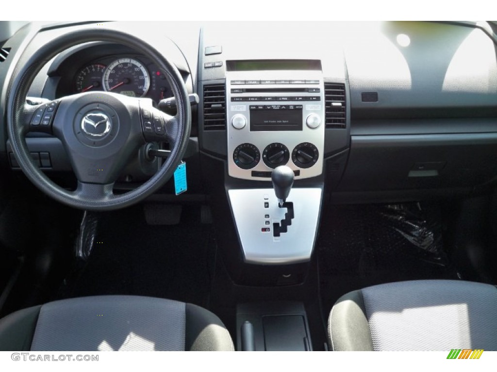 2006 MAZDA5 Sport - Whitewater Pearl / Black photo #27