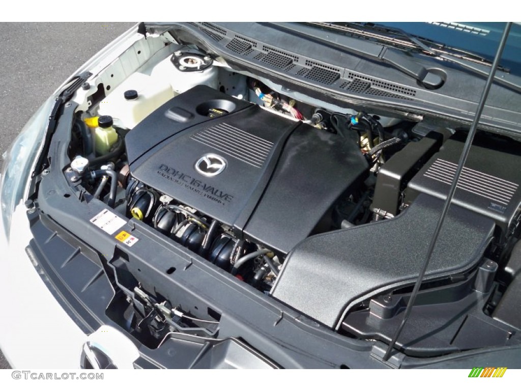 2006 MAZDA5 Sport - Whitewater Pearl / Black photo #29