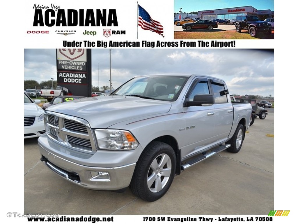 Bright Silver Metallic Dodge Ram 1500