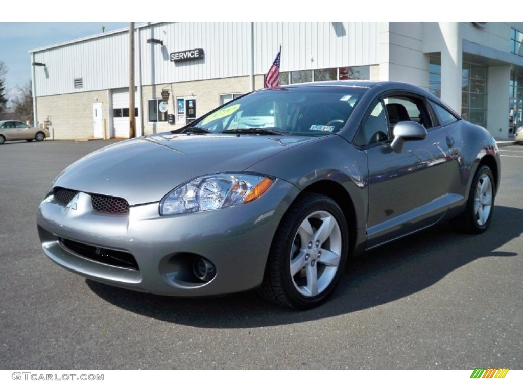 2006 Eclipse GS Coupe - Titanium Gray Pearl / Dark Charcoal photo #2