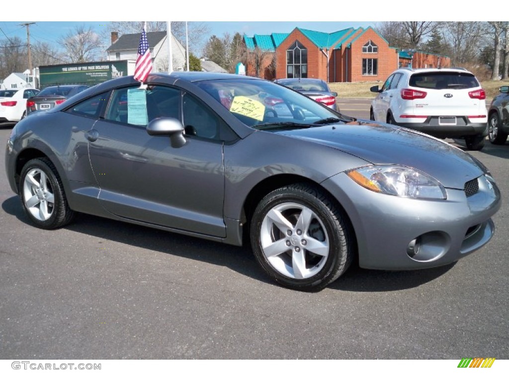 2006 Eclipse GS Coupe - Titanium Gray Pearl / Dark Charcoal photo #4