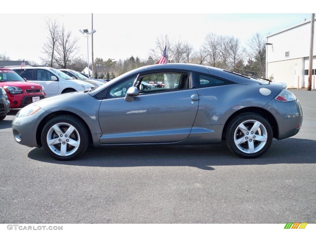 2006 Eclipse GS Coupe - Titanium Gray Pearl / Dark Charcoal photo #9