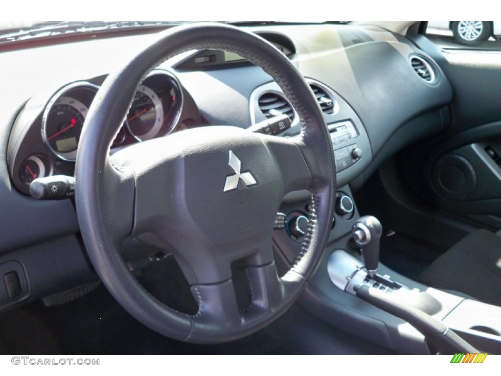 2006 Eclipse GS Coupe - Titanium Gray Pearl / Dark Charcoal photo #16