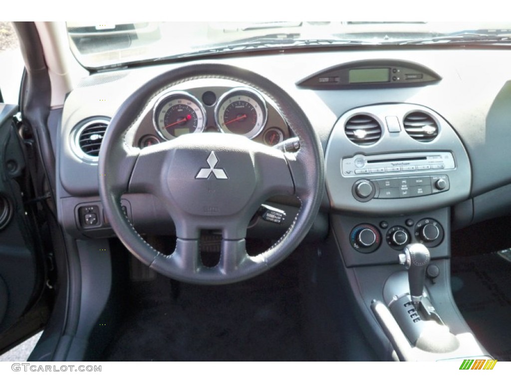 2006 Eclipse GS Coupe - Titanium Gray Pearl / Dark Charcoal photo #25