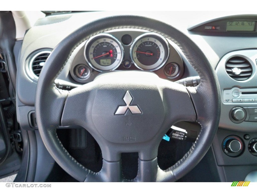 2006 Eclipse GS Coupe - Titanium Gray Pearl / Dark Charcoal photo #34