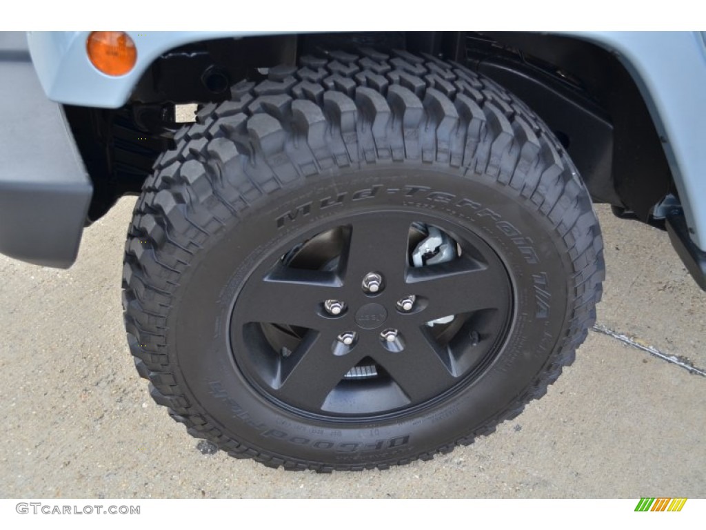 2012 Jeep Wrangler Unlimited Sahara Arctic Edition 4x4 Wheel Photo #61874900