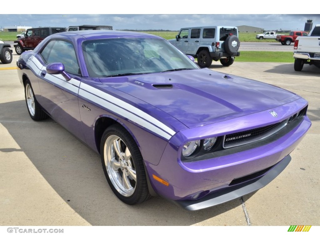 Plum Crazy Purple Pearl 2010 Dodge Challenger R/T Classic Exterior Photo #61875655