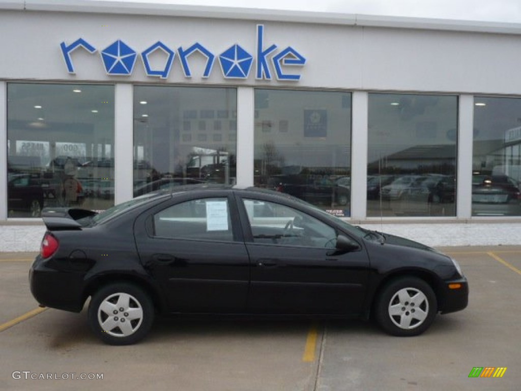 2003 Neon SE - Black / Dark Slate Gray photo #2