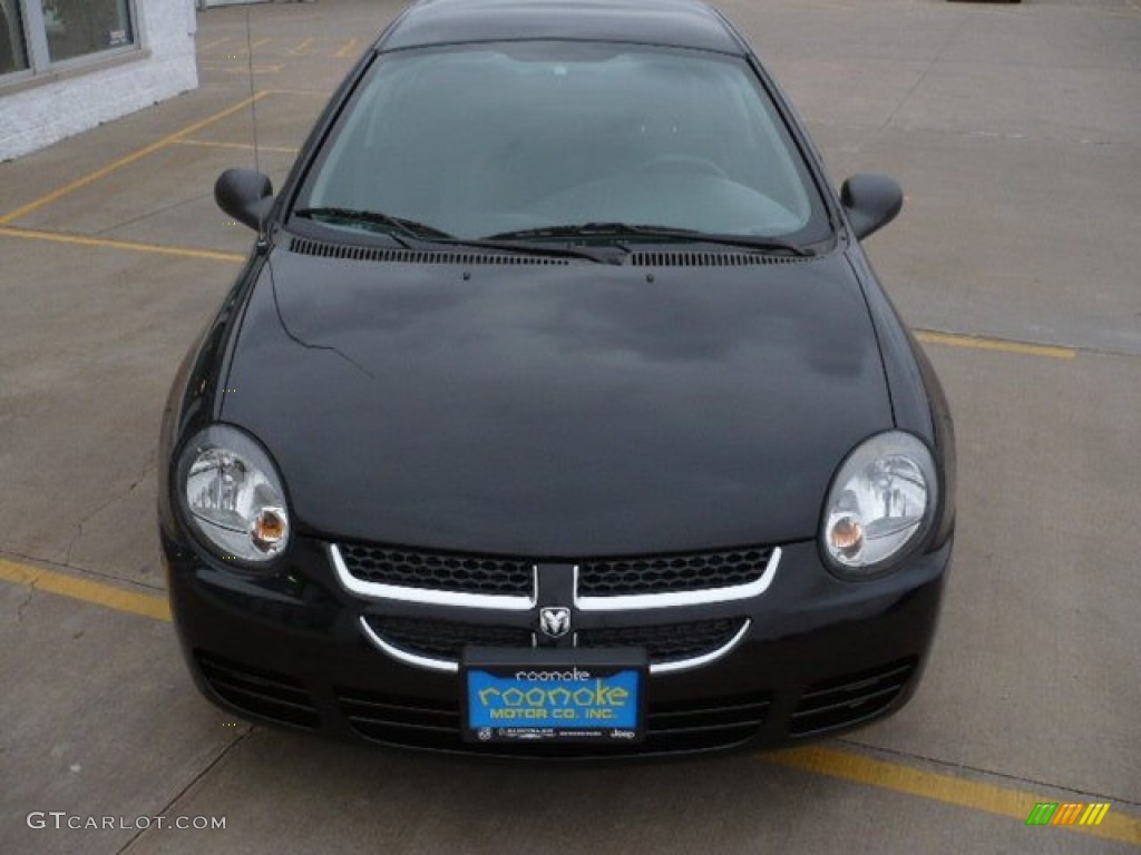 2003 Neon SE - Black / Dark Slate Gray photo #4