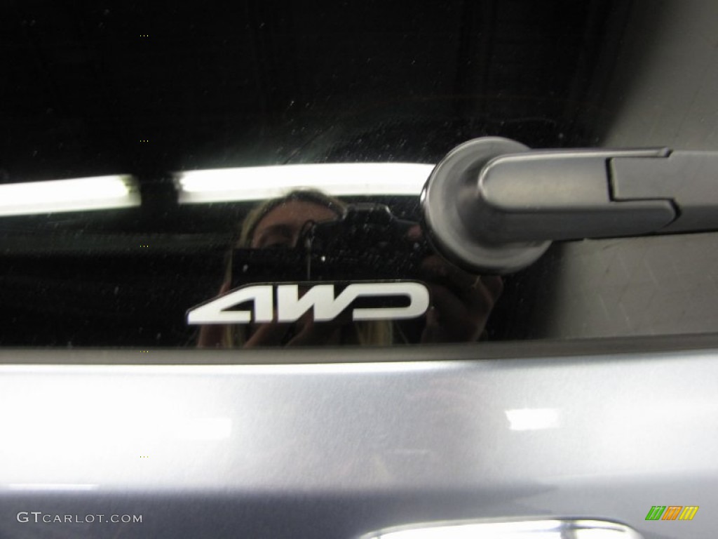 2009 CR-V EX-L 4WD - Glacier Blue Metallic / Gray photo #35