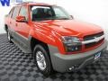 Victory Red 2002 Chevrolet Avalanche Z71 4x4