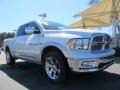 2012 Bright White Dodge Ram 1500 Laramie Crew Cab 4x4  photo #17