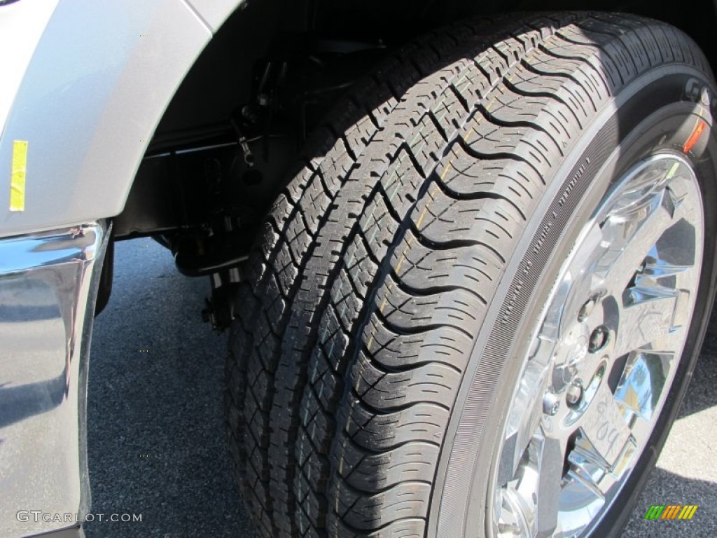 2012 Ram 1500 Laramie Crew Cab 4x4 - Bright White / Dark Slate Gray photo #25