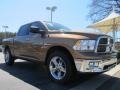 2012 Saddle Brown Pearl Dodge Ram 1500 Big Horn Crew Cab  photo #4