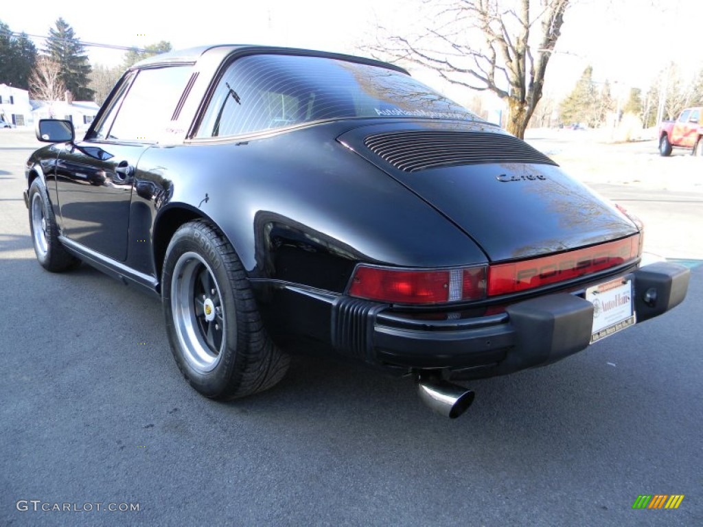 Black 1986 Porsche 911 Carrera Targa Exterior Photo #61880082