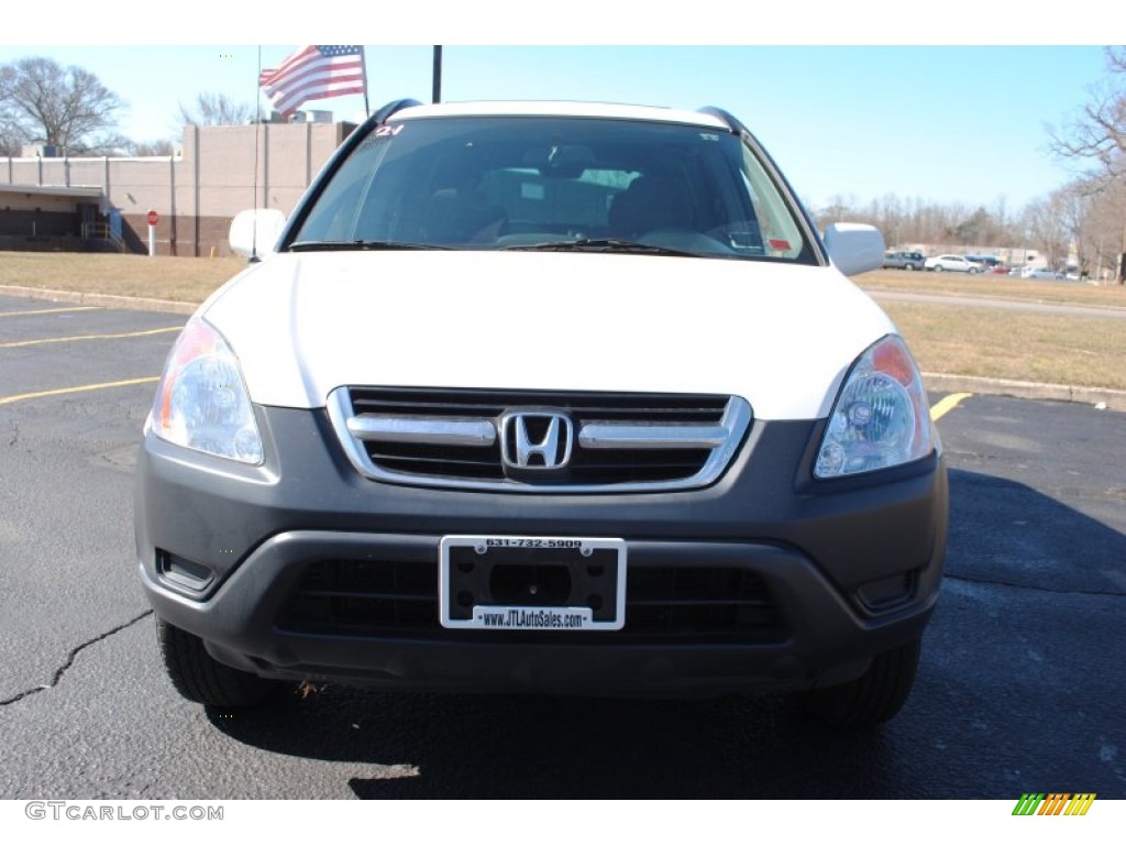 2003 CR-V EX 4WD - Taffeta White / Black photo #2