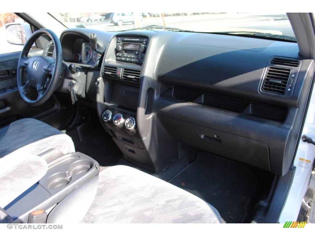 2003 CR-V EX 4WD - Taffeta White / Black photo #8