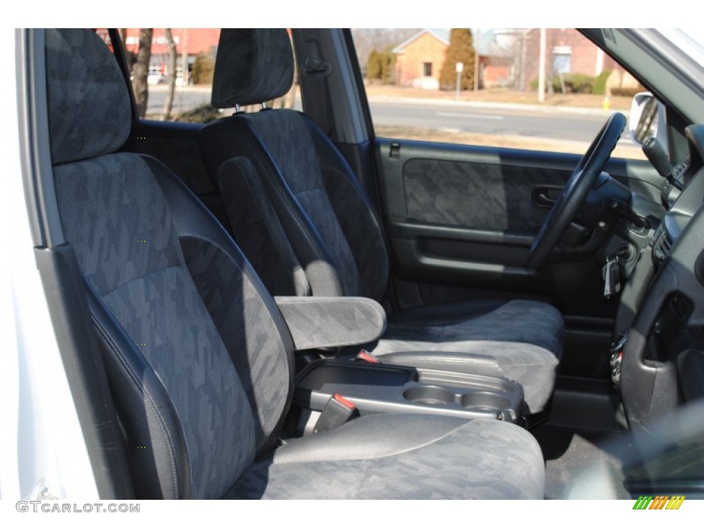 2003 CR-V EX 4WD - Taffeta White / Black photo #9