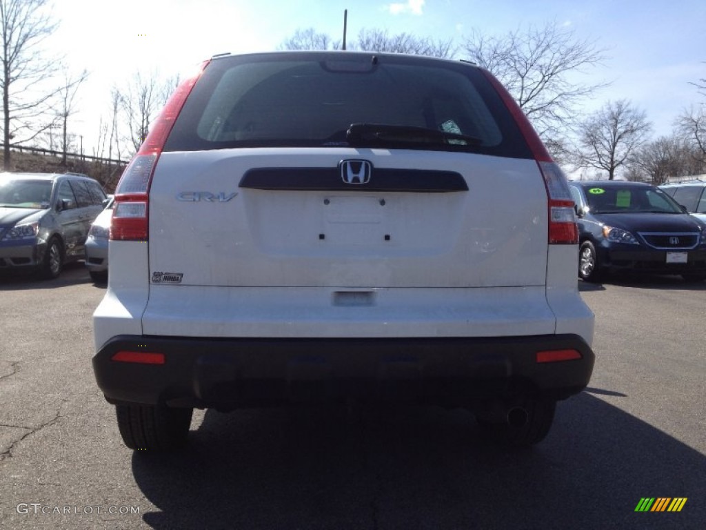 2009 CR-V LX 4WD - Taffeta White / Gray photo #10