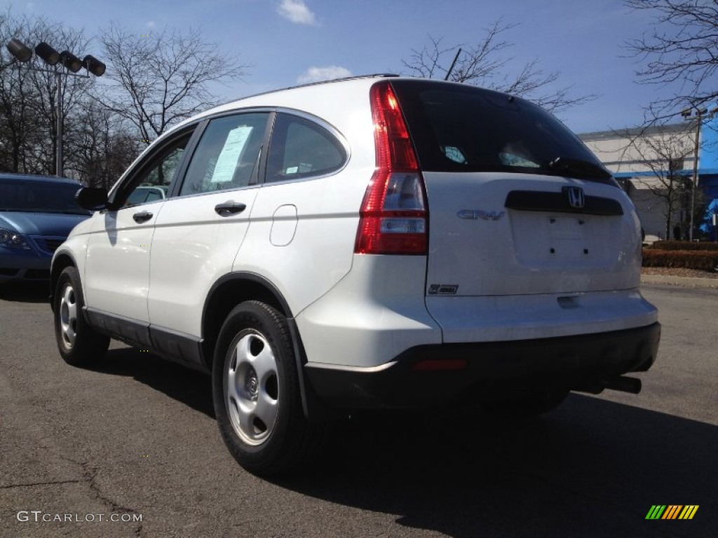 2009 CR-V LX 4WD - Taffeta White / Gray photo #11