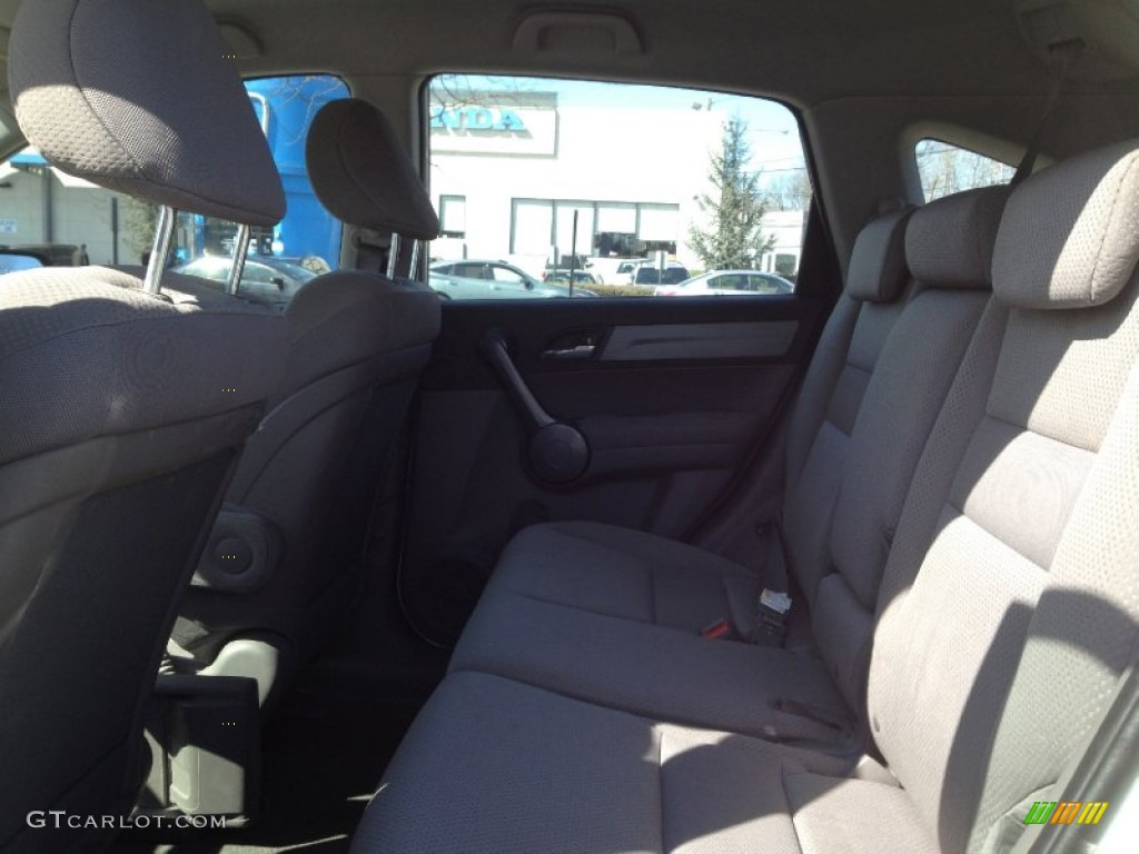 2009 CR-V LX 4WD - Taffeta White / Gray photo #13