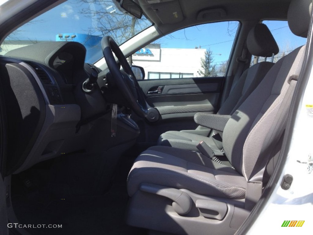 2009 CR-V LX 4WD - Taffeta White / Gray photo #18