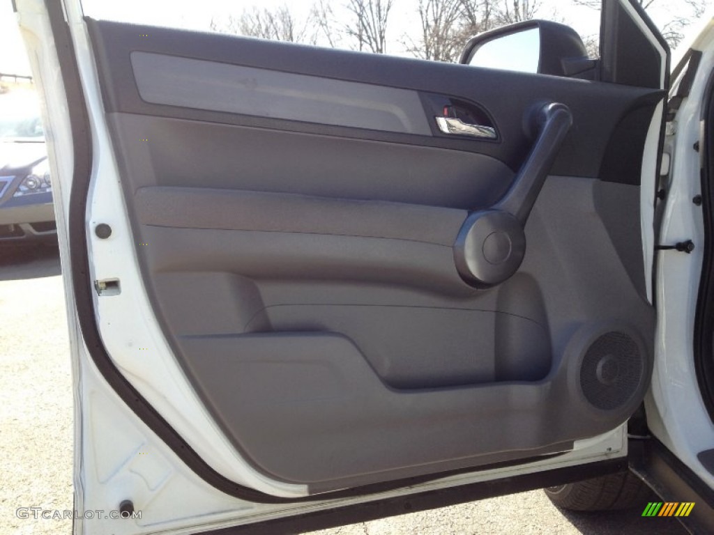 2009 CR-V LX 4WD - Taffeta White / Gray photo #19