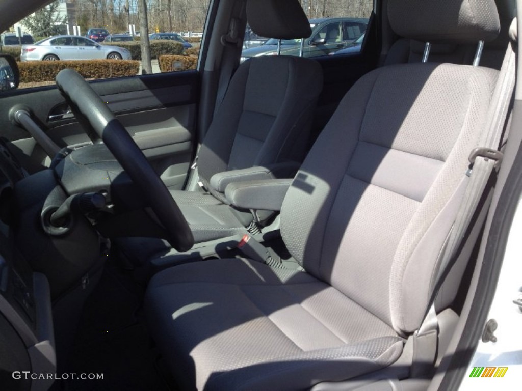 2009 CR-V LX 4WD - Taffeta White / Gray photo #20