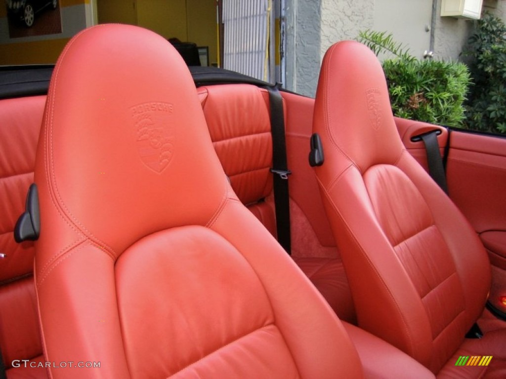 2004 Porsche 911 Turbo Cabriolet Front Seat Photo #61881321
