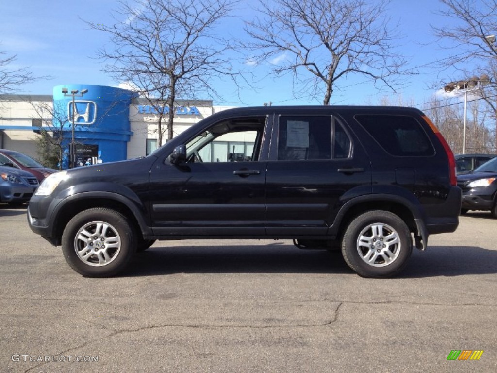 2004 CR-V EX 4WD - Nighthawk Black Pearl / Black photo #1