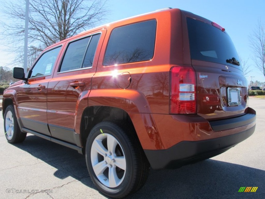 2012 Copperhead Orange Pearl Jeep Patriot Latitude 61868281 Photo 2 Car Color