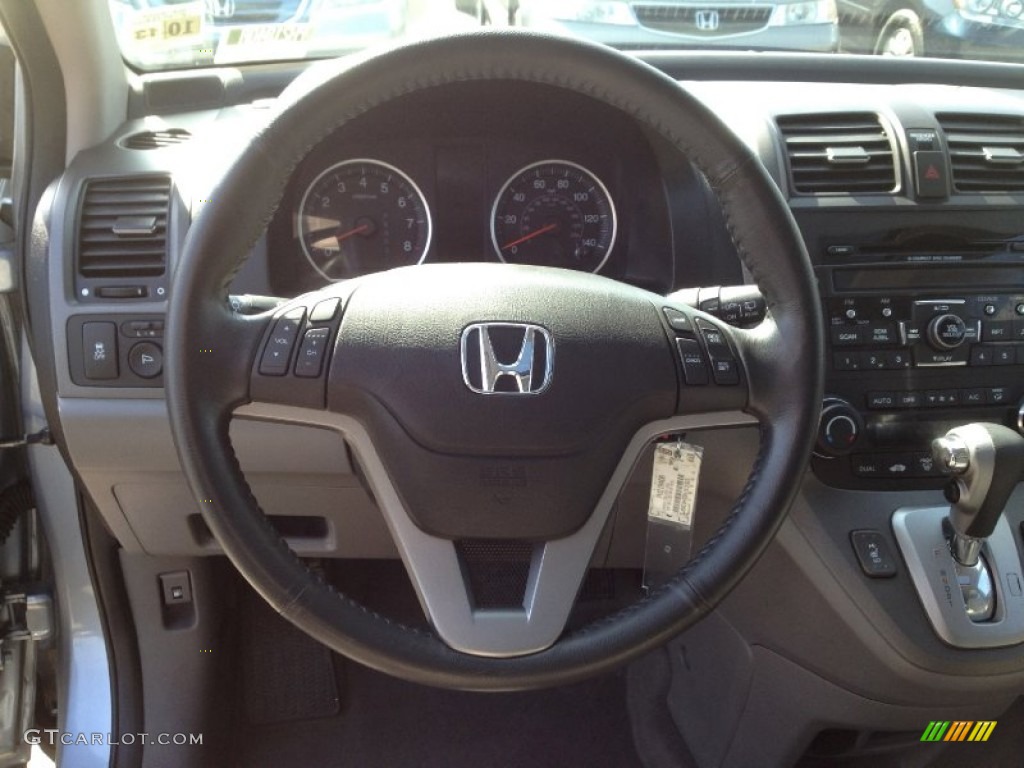 2010 CR-V EX-L AWD - Glacier Blue Metallic / Gray photo #26