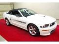 2008 Performance White Ford Mustang GT/CS California Special Convertible  photo #1