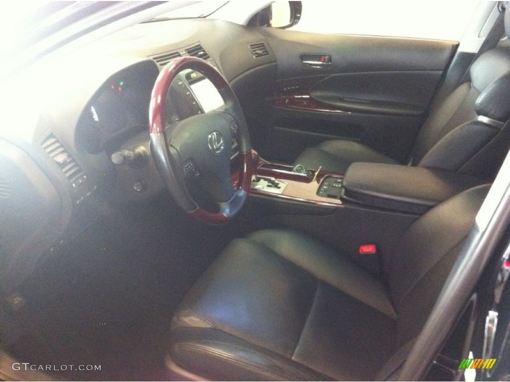 2009 GS 350 AWD - Smokey Granite Gray Mica / Black photo #5