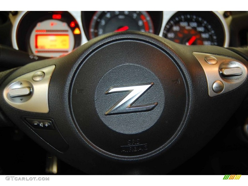 2010 370Z Sport Coupe - Magnetic Black / Black Cloth photo #21