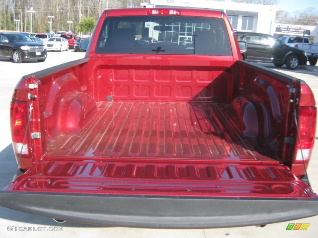 2012 Ram 1500 Express Regular Cab - Deep Cherry Red Crystal Pearl / Dark Slate Gray/Medium Graystone photo #15