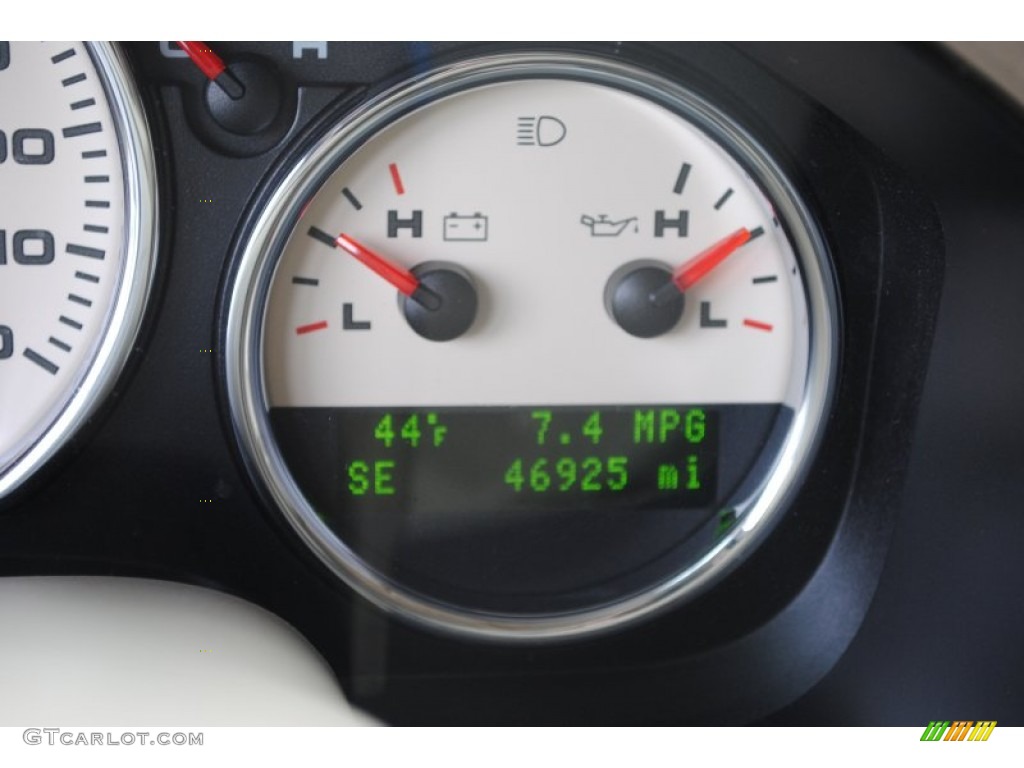 2006 F150 Lariat SuperCab 4x4 - Smokestone Metallic / Tan photo #14