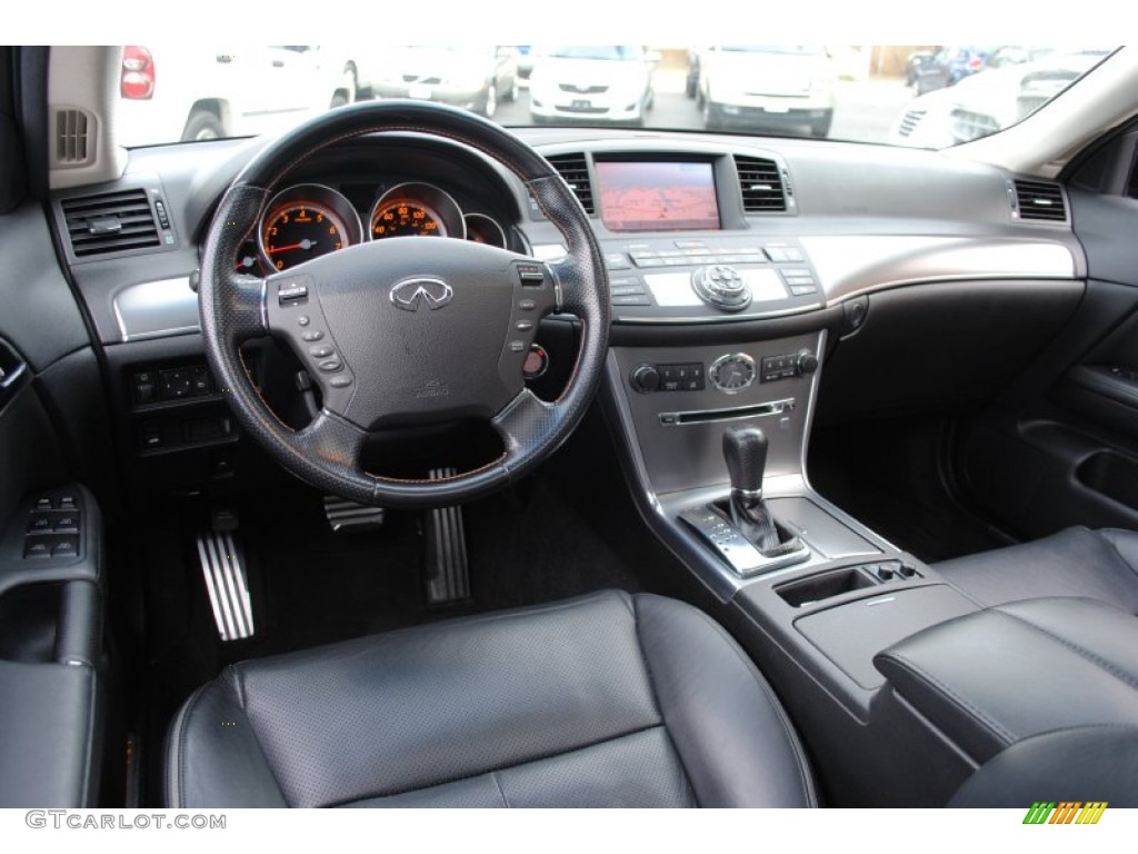 Graphite Interior 2007 Infiniti M 45 Sedan Photo #61886274