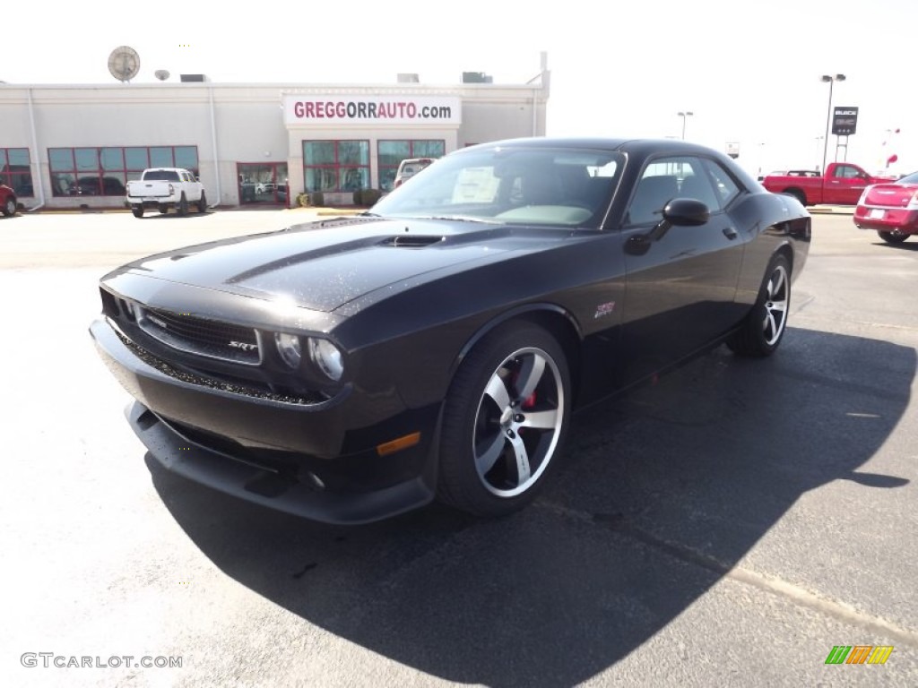 Pitch Black Dodge Challenger