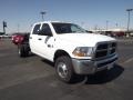 Bright White - Ram 3500 HD ST Crew Cab 4x4 Dually Chassis Photo No. 3