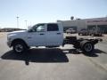2012 Bright White Dodge Ram 3500 HD ST Crew Cab 4x4 Dually Chassis  photo #6