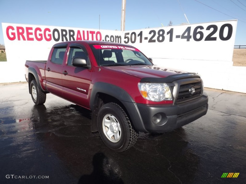 Impulse Red Pearl Toyota Tacoma